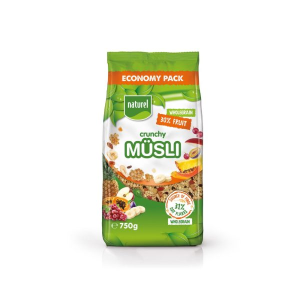 naturel fruit crunchy muesli